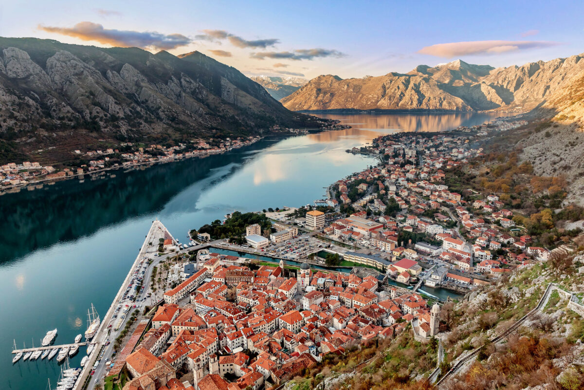 La bahía de Kotor